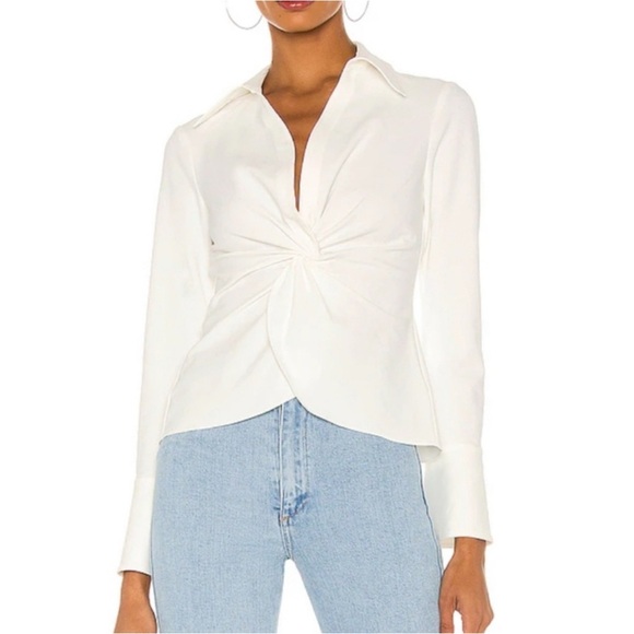 cinq a sept Tops - CINQ A SEPT Mckenna Top in Ivory  Small